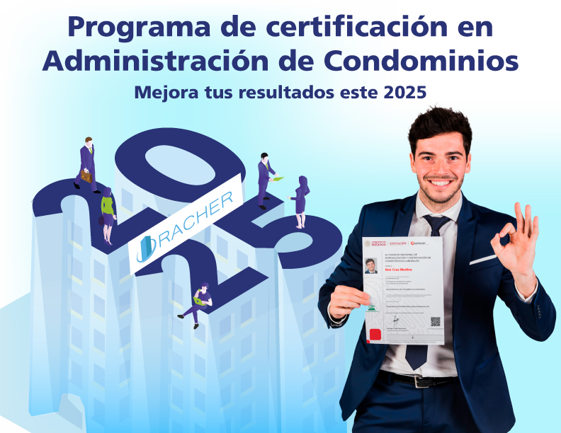 RACHER 2025 certificación condominios