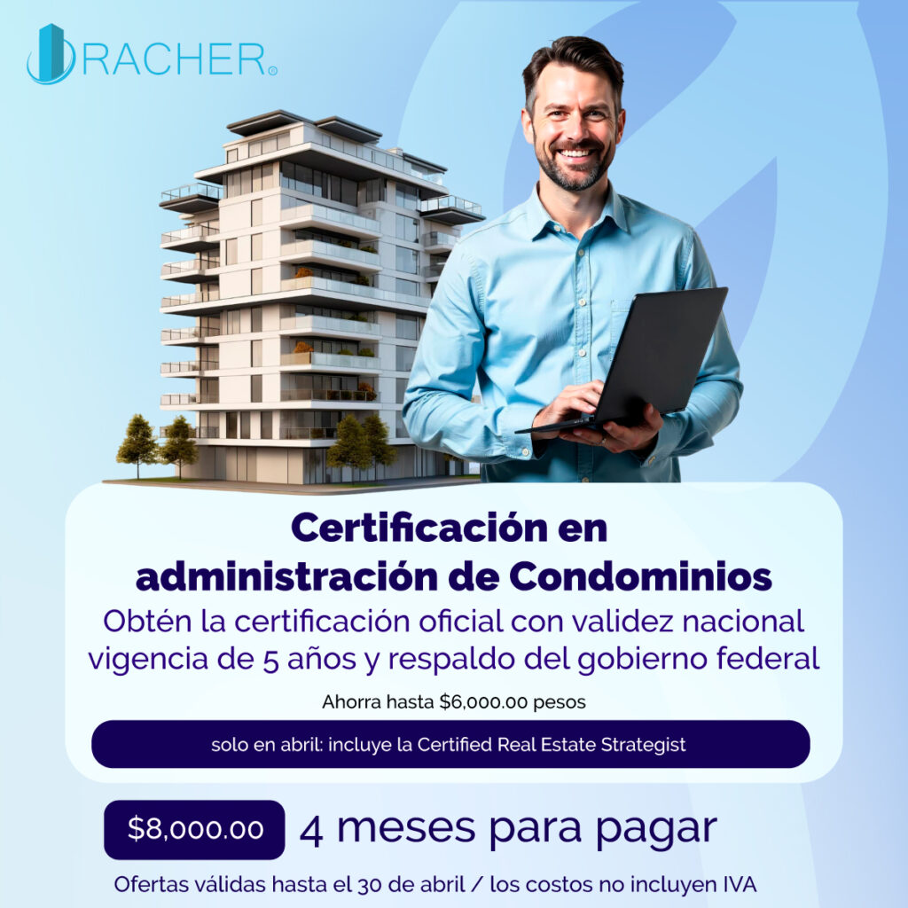 CURSO ADMINISTRACIÓN DE CONDOMINIOS RACHER